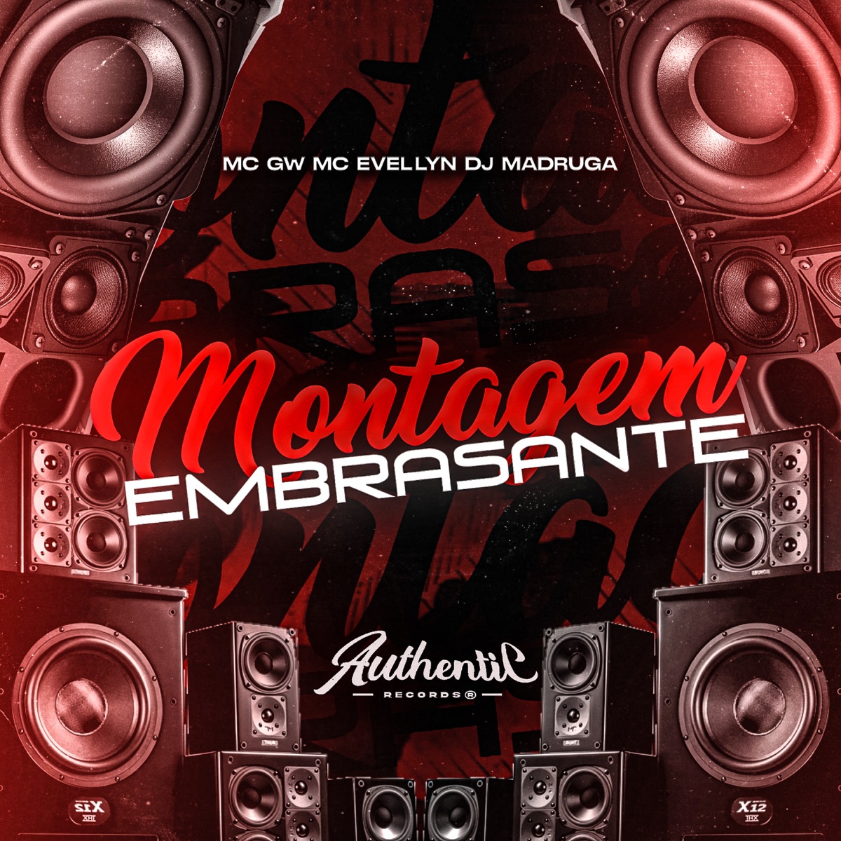 Montagem Embrasante (feat. MC GW & mc Evellyn) - Single by DJ MADRUGA album cover