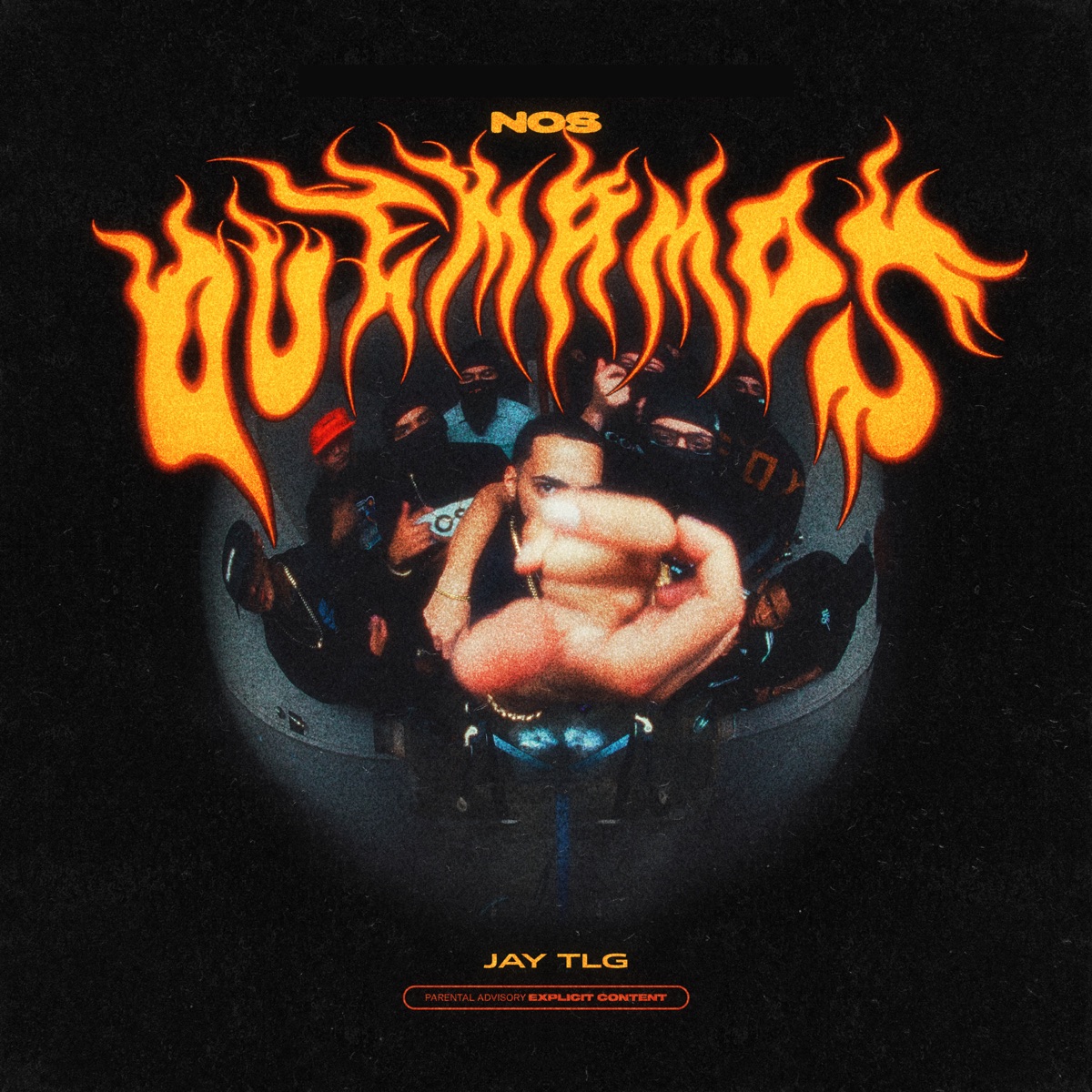 Nos Quemamos - Single by Jay TLG album cover