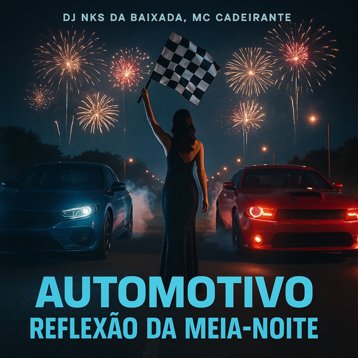 Automotivo Reflexão da Meia-Noite - Single by DJ NKS DA BAIXADA & MC CADEIRANTE album cover