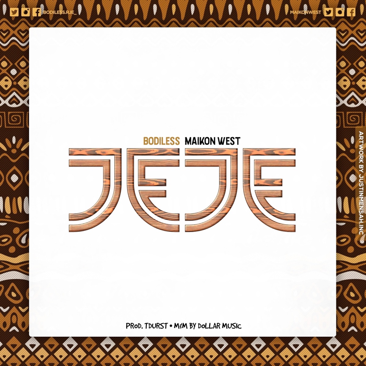 Jeje (feat. Maikon West) - Single by Bodilezz album cover