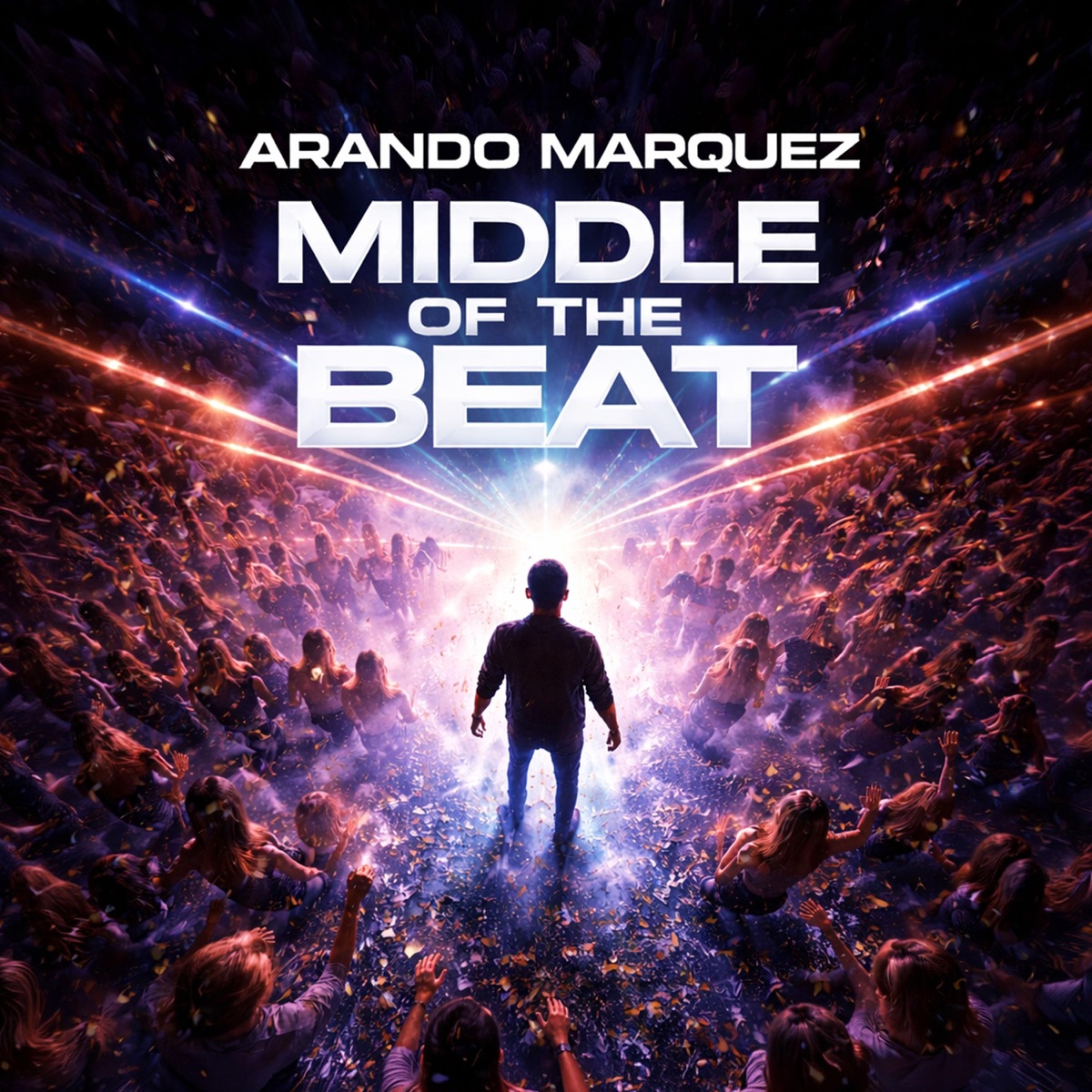Middle of the beat - Single by Arando Marquez album cover