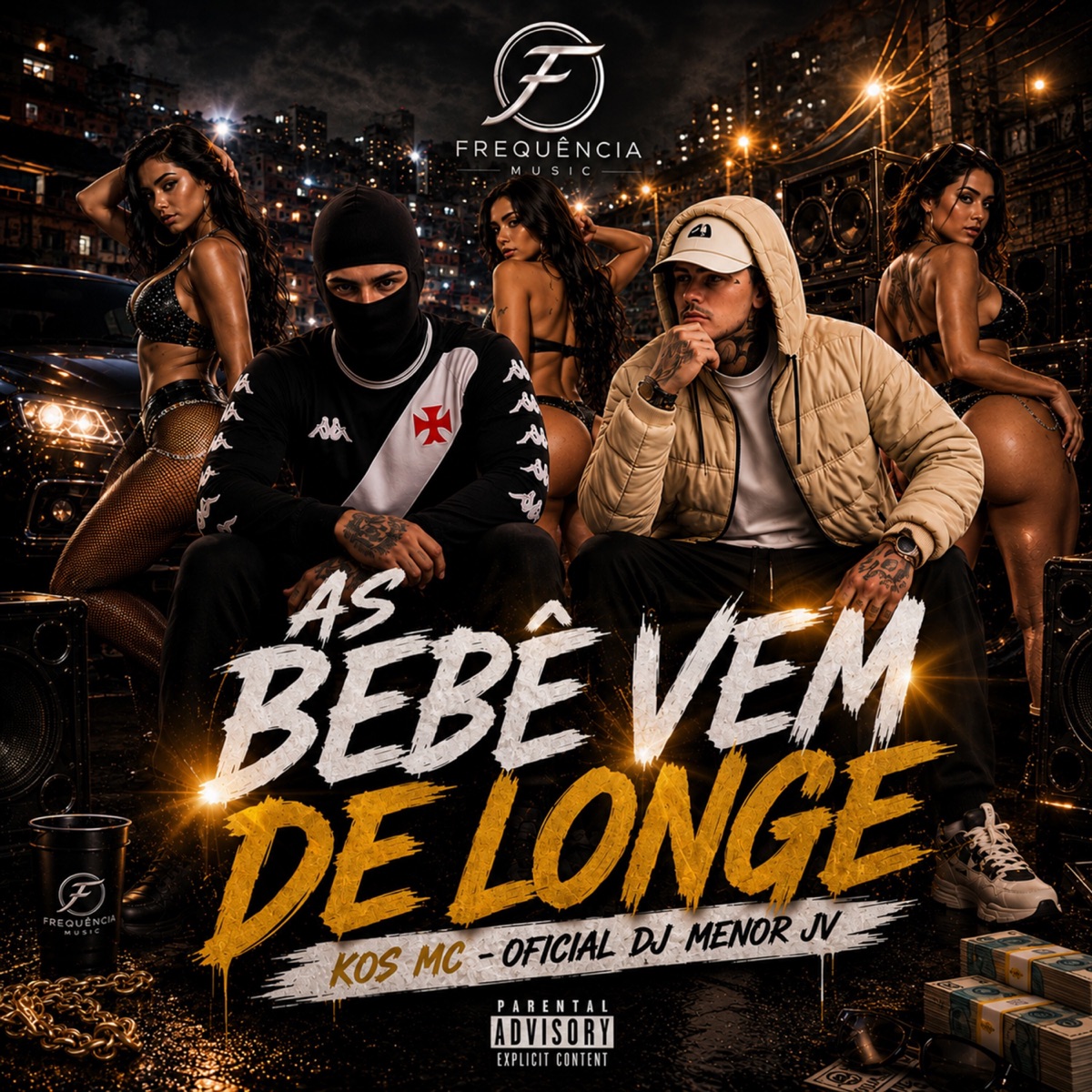 As Bebê Vem de Longe - Single by Kos Mc & Oficial DJ Menor JV album cover