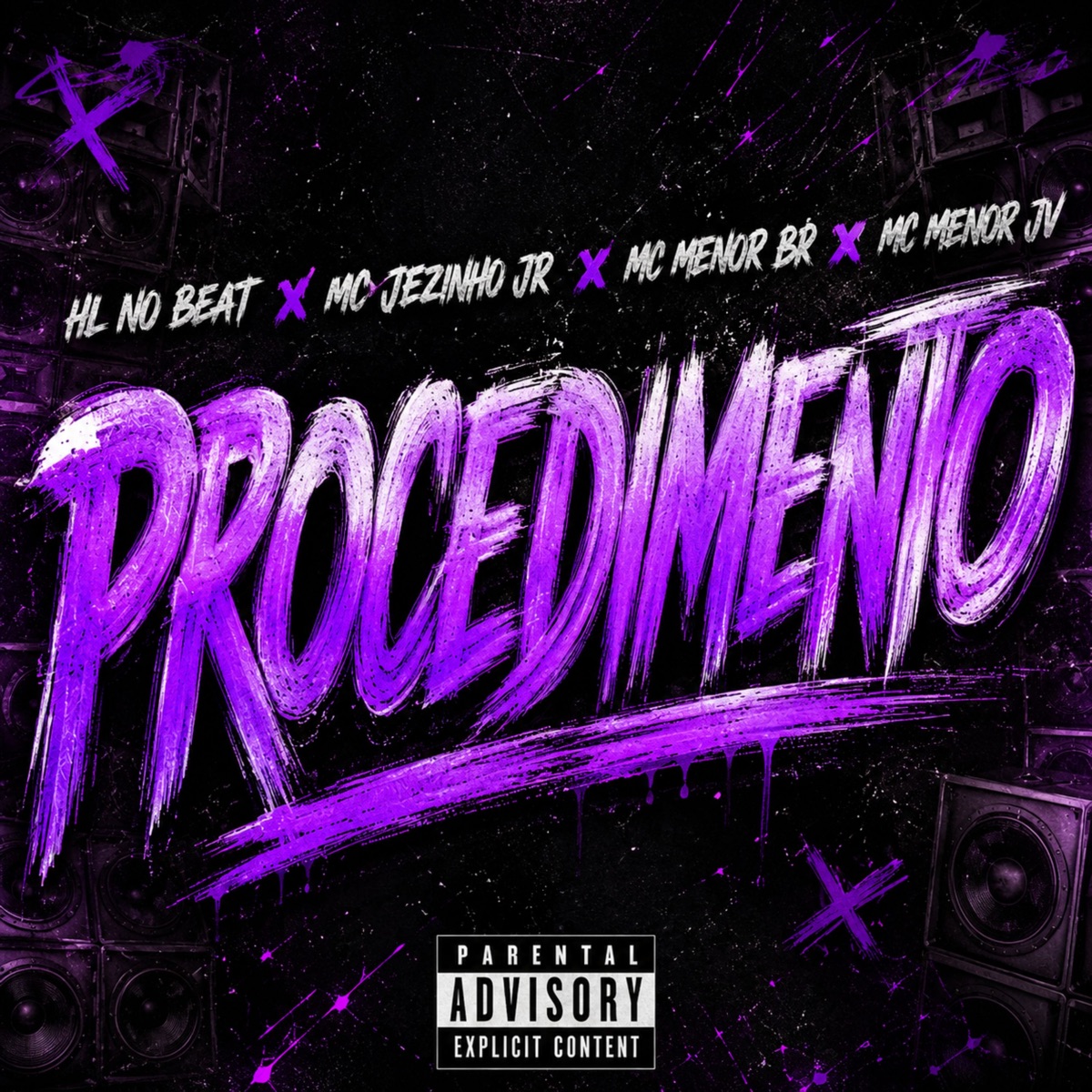 Procedimento - Single by MC Jezinho Jr, HL NO BEAT, MC Menor JV & Mc Menor Br album cover