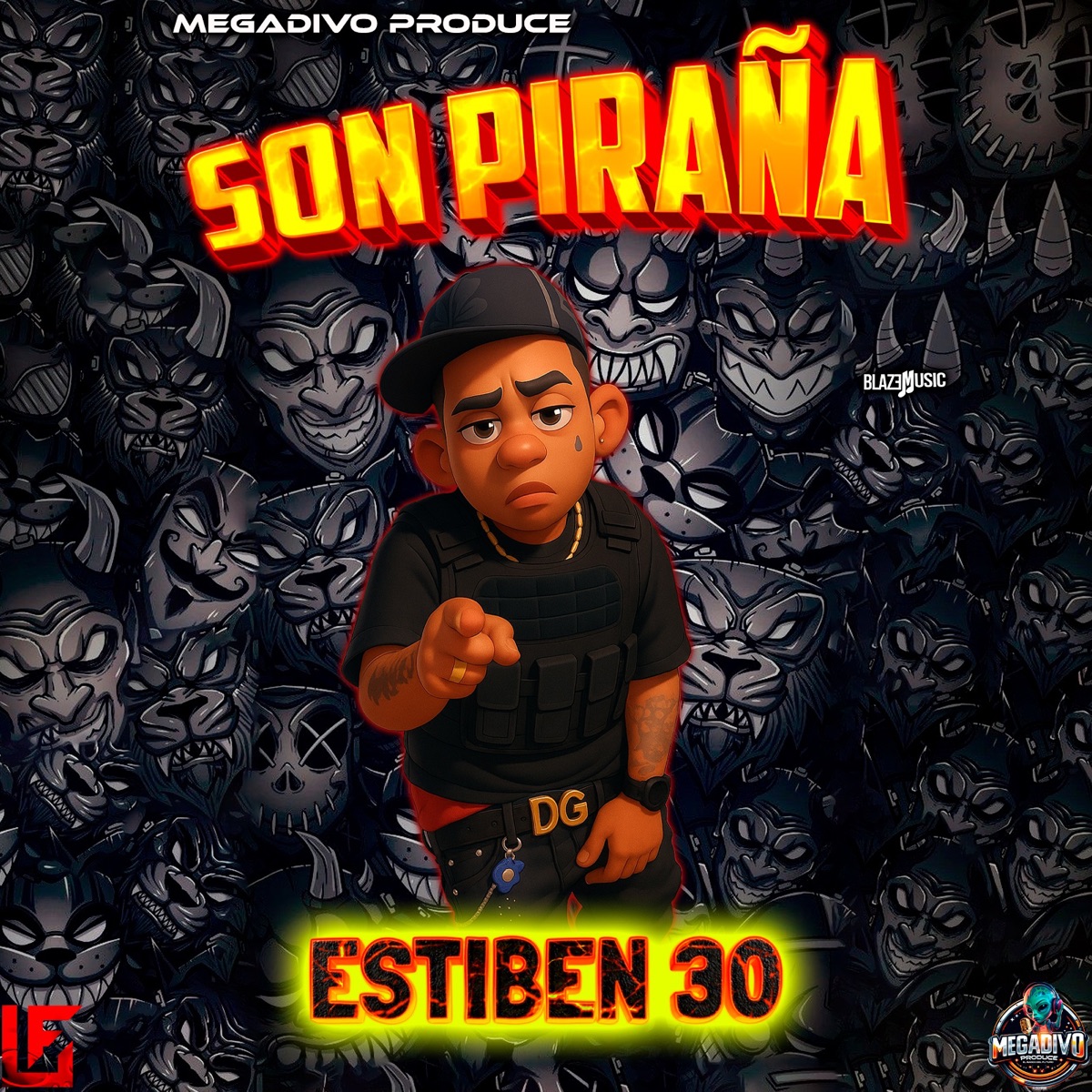 Son Piraña - Single by Megadivo Produce & Estiben 30 album cover