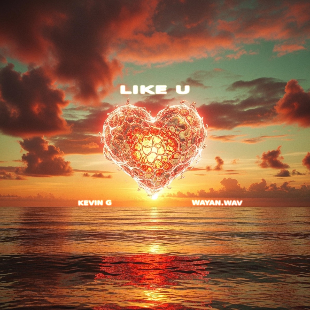 LIKE U - Single by KEVIN G & Wayan.wav album cover