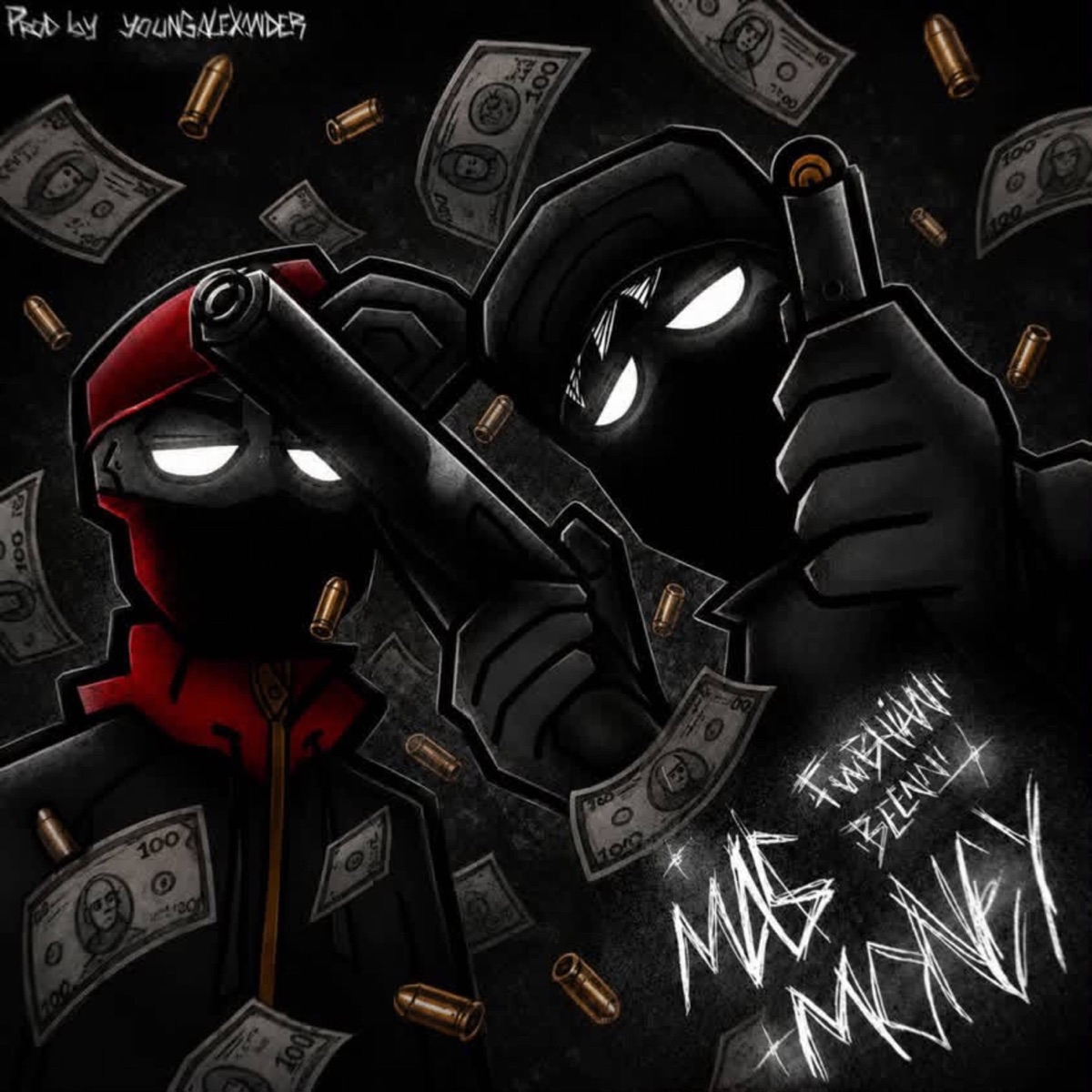 MAS MONEY - Single by Beenni, fvvbhian & YoungAlexander album cover