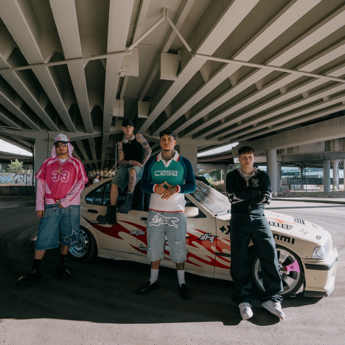 MANIÁTICA - Single by LOS 4F, Young Cister, Kidd Voodoo, DrefQuila, Easykid & Kreamly album cover