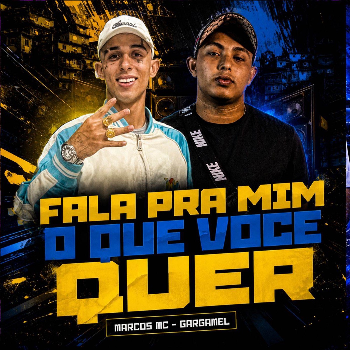 Fala Pra Mim O que Você Quer - Single by Marcos Mc, Next Records & Mc Gargamel album cover
