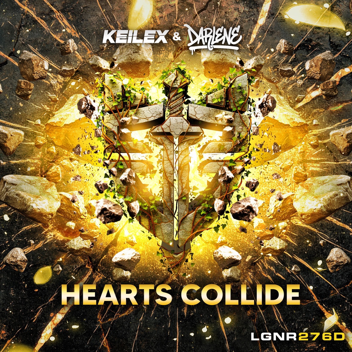 Hearts Collide - Single by Keilex & Darlene album cover