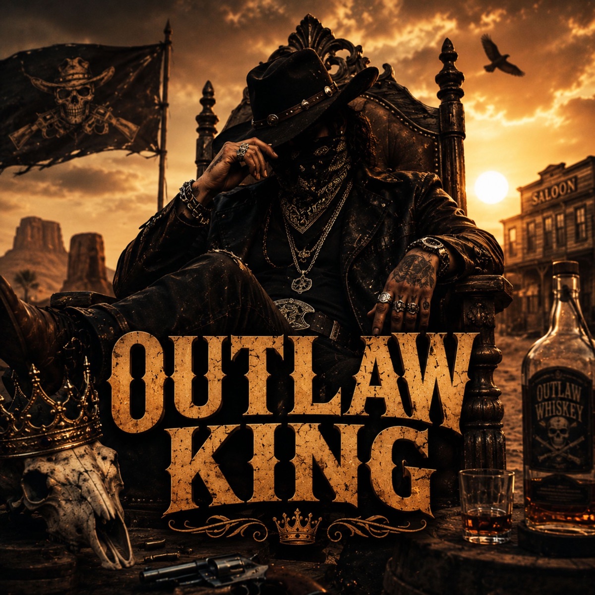 Outlaw King - Single by Ratel album cover