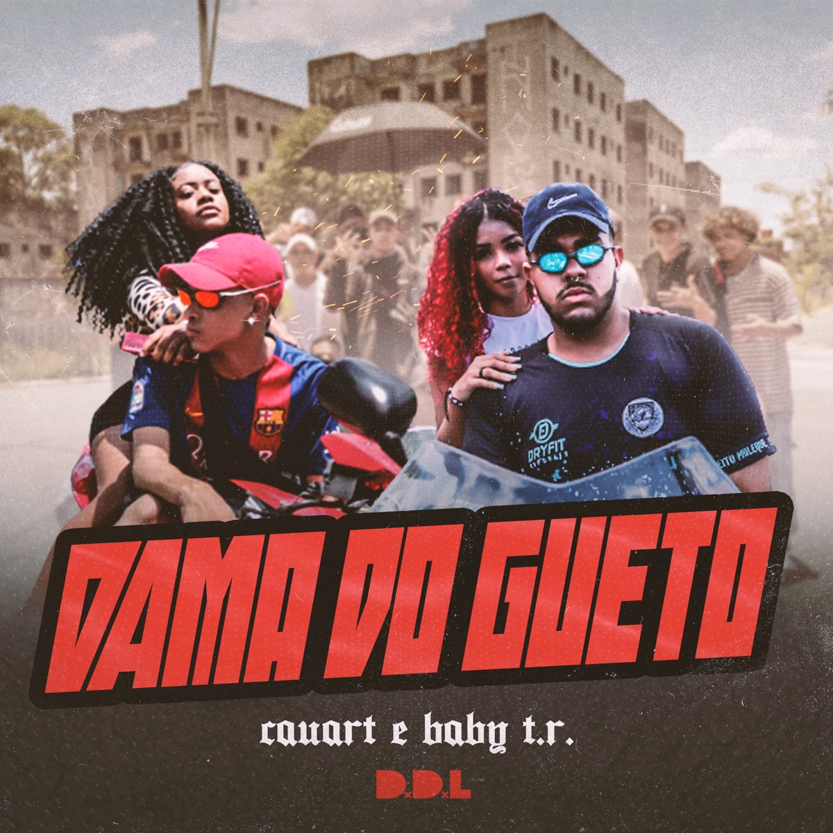 Dama do Gueto - Single by Cauart, Baby T.R. & Ribb album cover