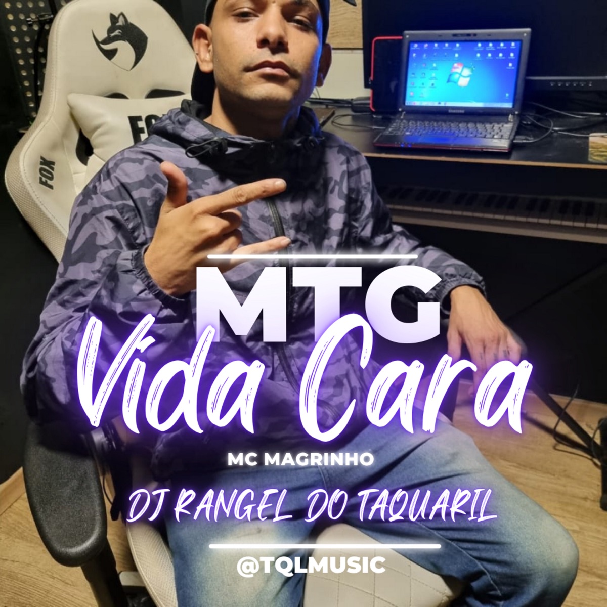 Mtg Vida Cara - Single by dj rangel do taquaril & Mc Magrinho album cover