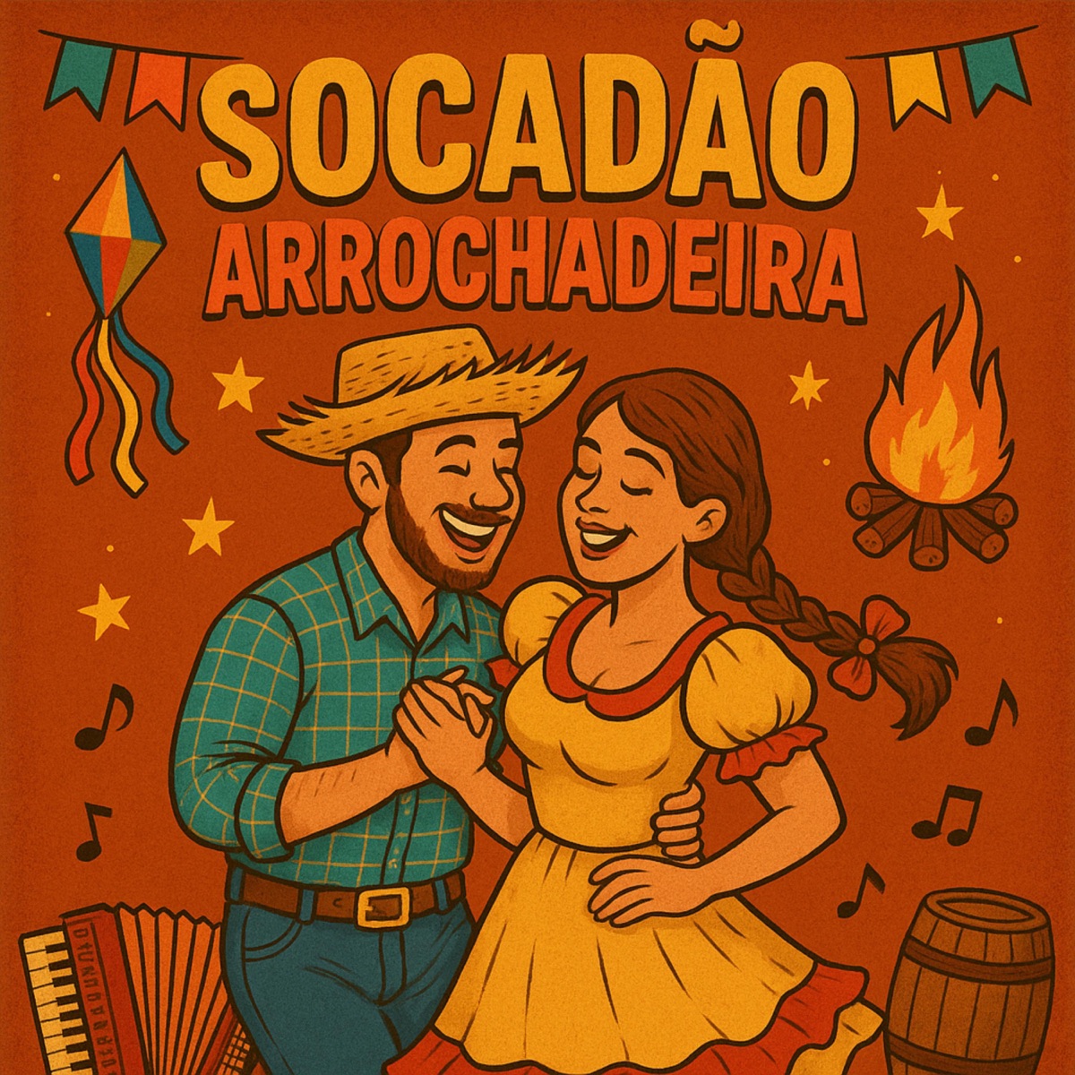 Socadão Arrochadeira - Single by Soph Mc, DJ ZK ORIGINAL, Mc Gomes BH & DJ Boka maestro album cover
