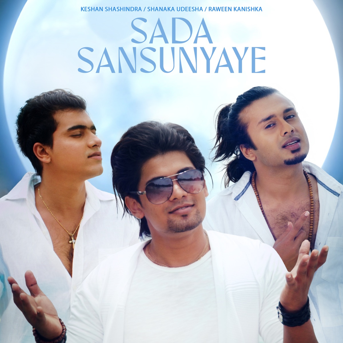 Sada Sansunyaye - Single by Raween Kanishka, Keshan Shashindra & Shanaka Udeesha album cover