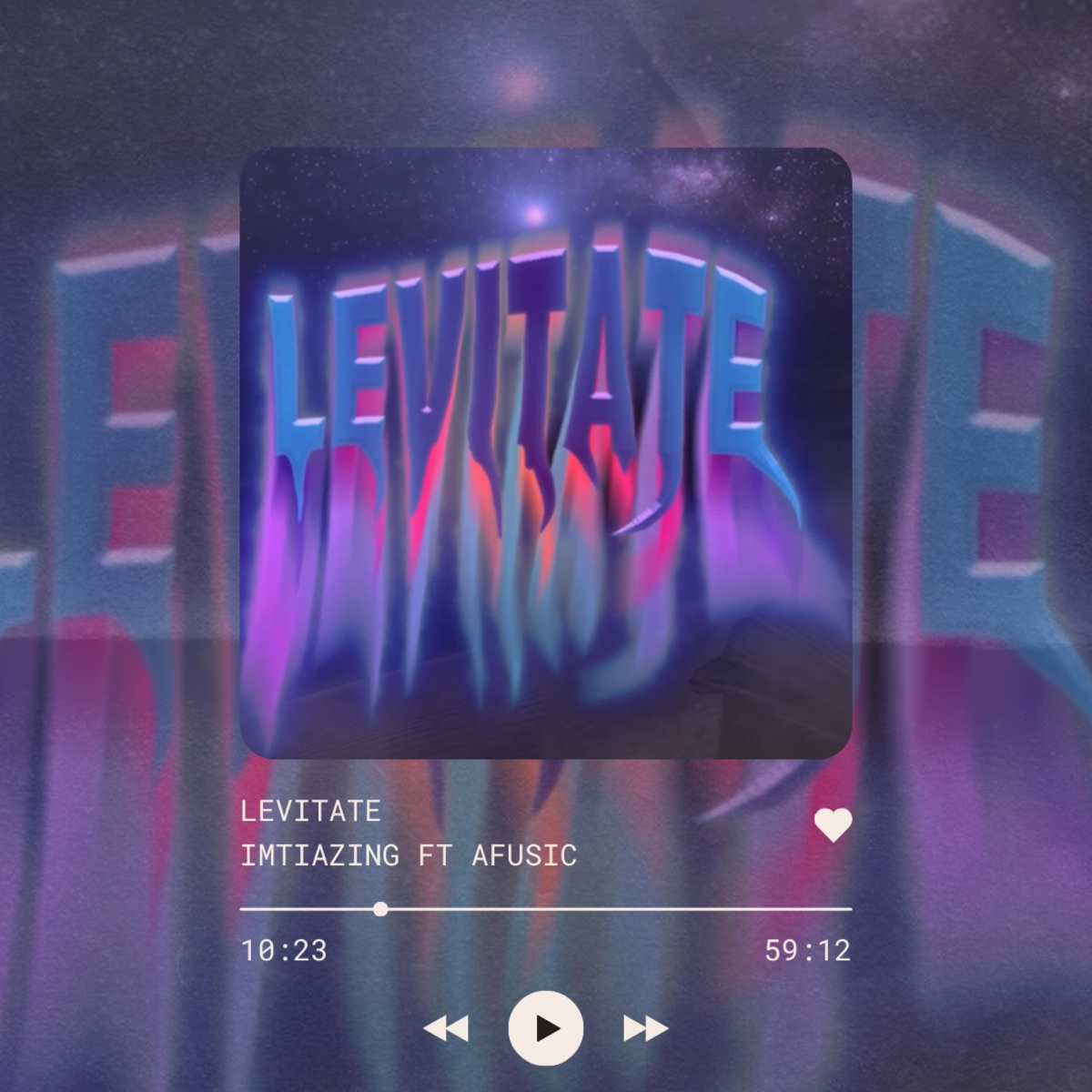 LEVITATE (feat. Afusic) - Single by Imtiazing album cover