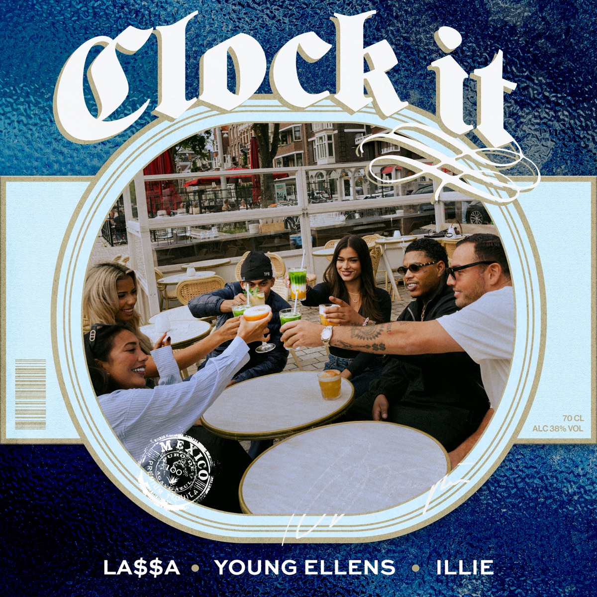 Clock It (feat. ILLIE) - Single by LA$$A & Young Ellens album cover