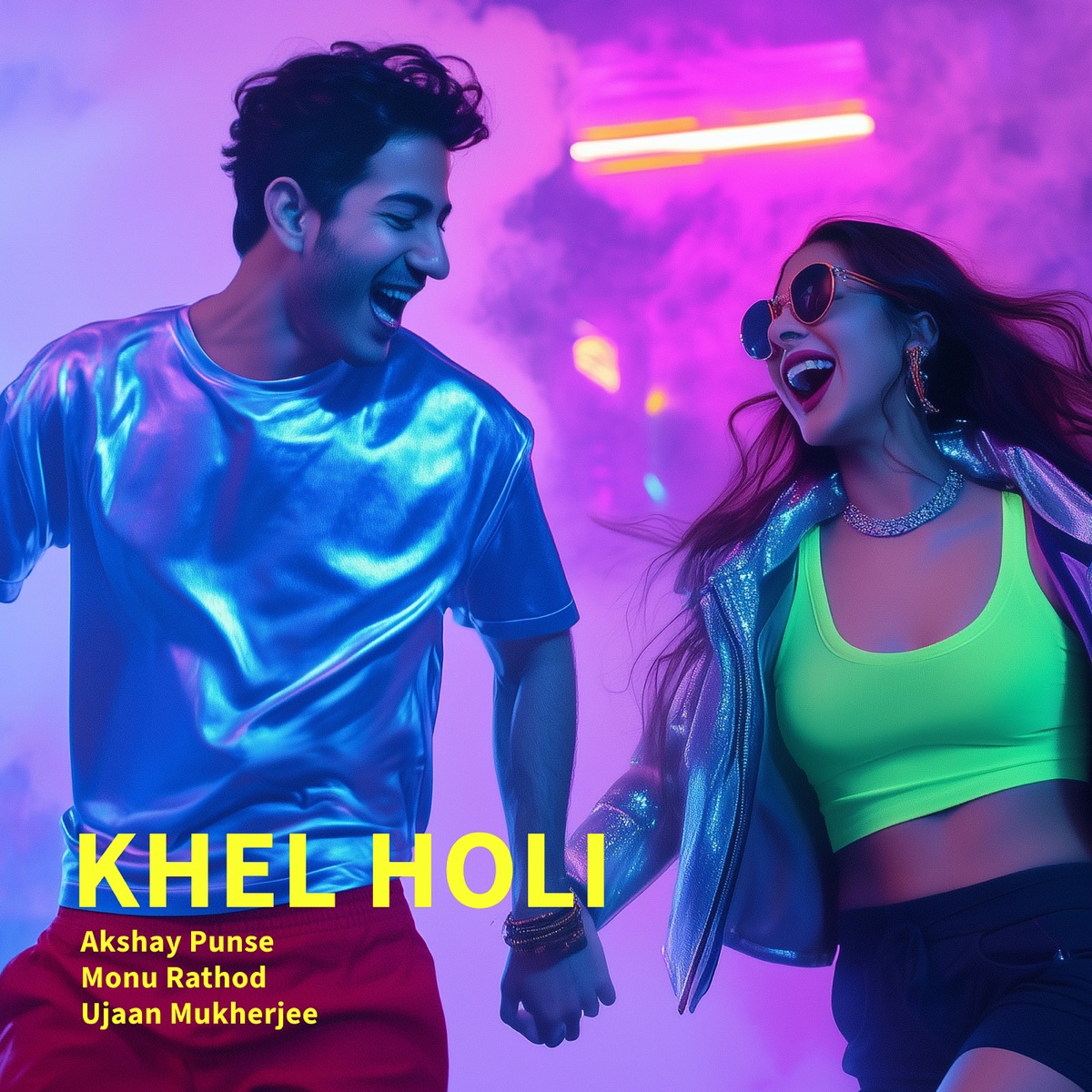 Khel Holi - Single by Akshay Punse, Monu Rathod & Ujaan Mukherjee album cover