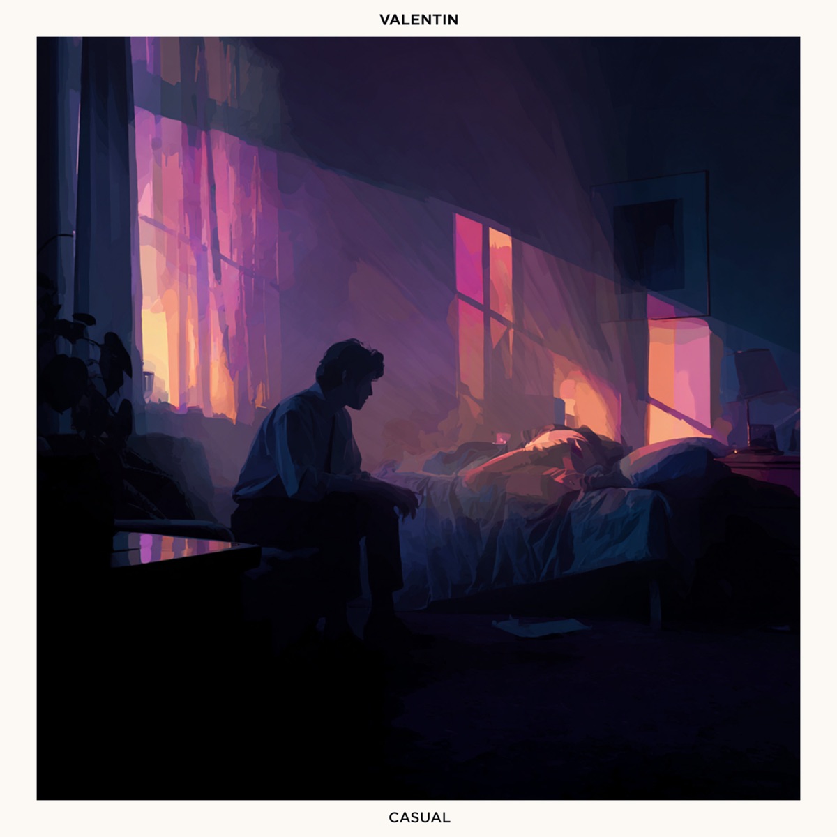 Casual - Single by Valentin & Bambi Blue album cover