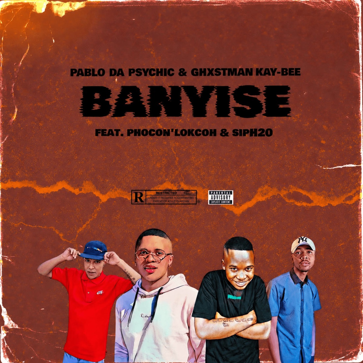 Banyise (feat. Phocoh'lokcoh & Siph20) - Single by Pablo Da Psychic & Ghxstman Kay-bee album cover