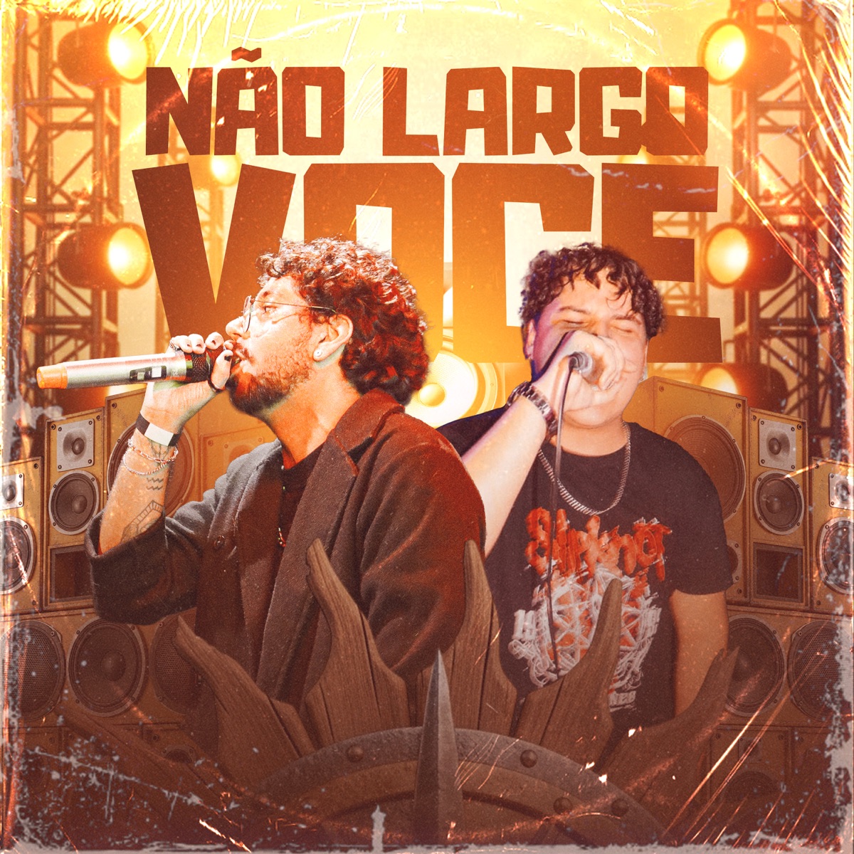 NÃO LARGO VOCÊ - Single by Raiashi, Dudumzr & Sizzy. album cover