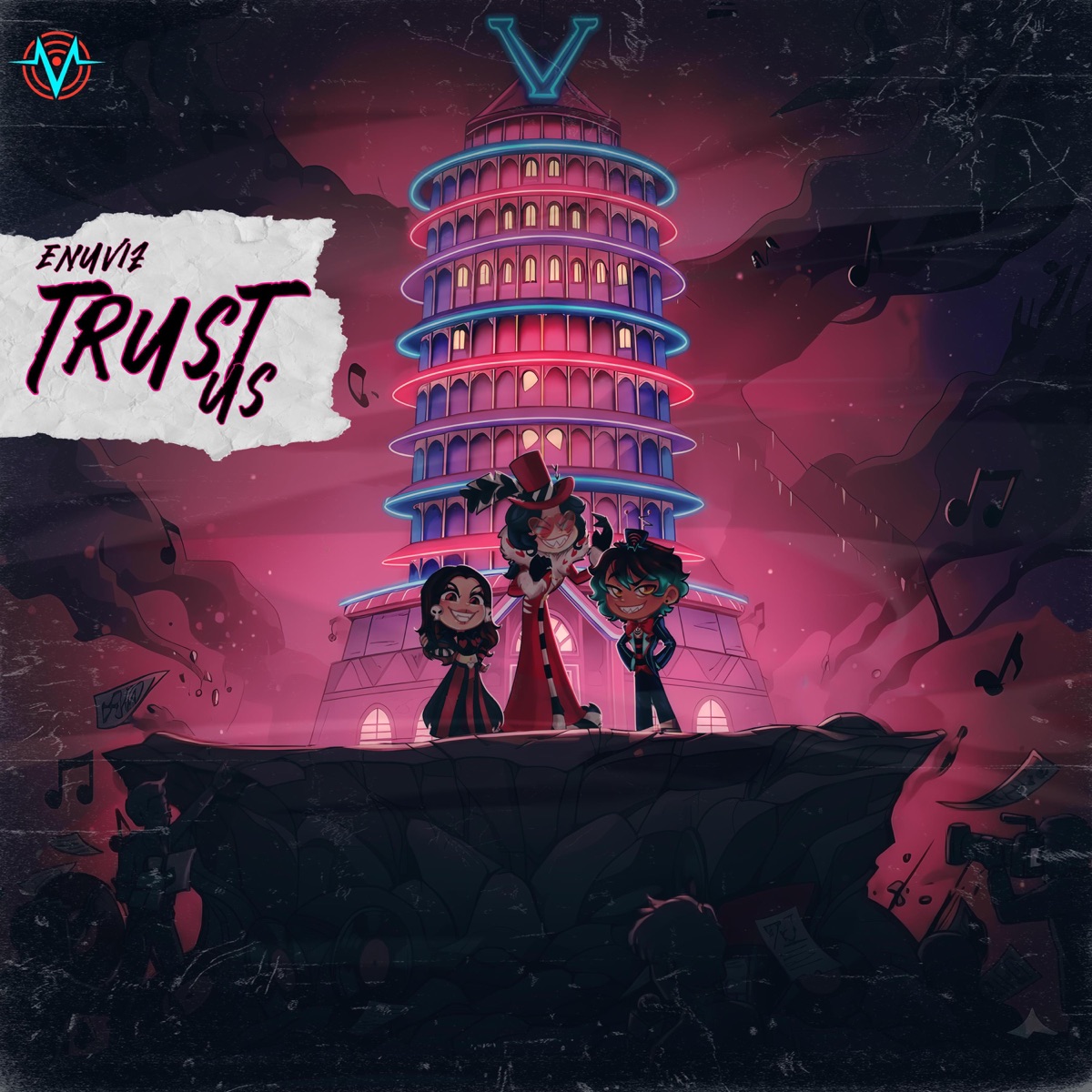 Trust Us. Vees Rap (feat. Tami Rosales & Ník Fanvers) - Single by EnuvizMc album cover