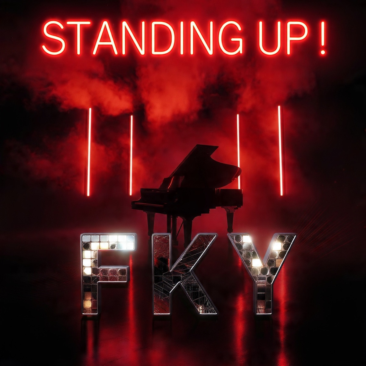 Standing up ! (Radio Edit) - Single by FKY album cover