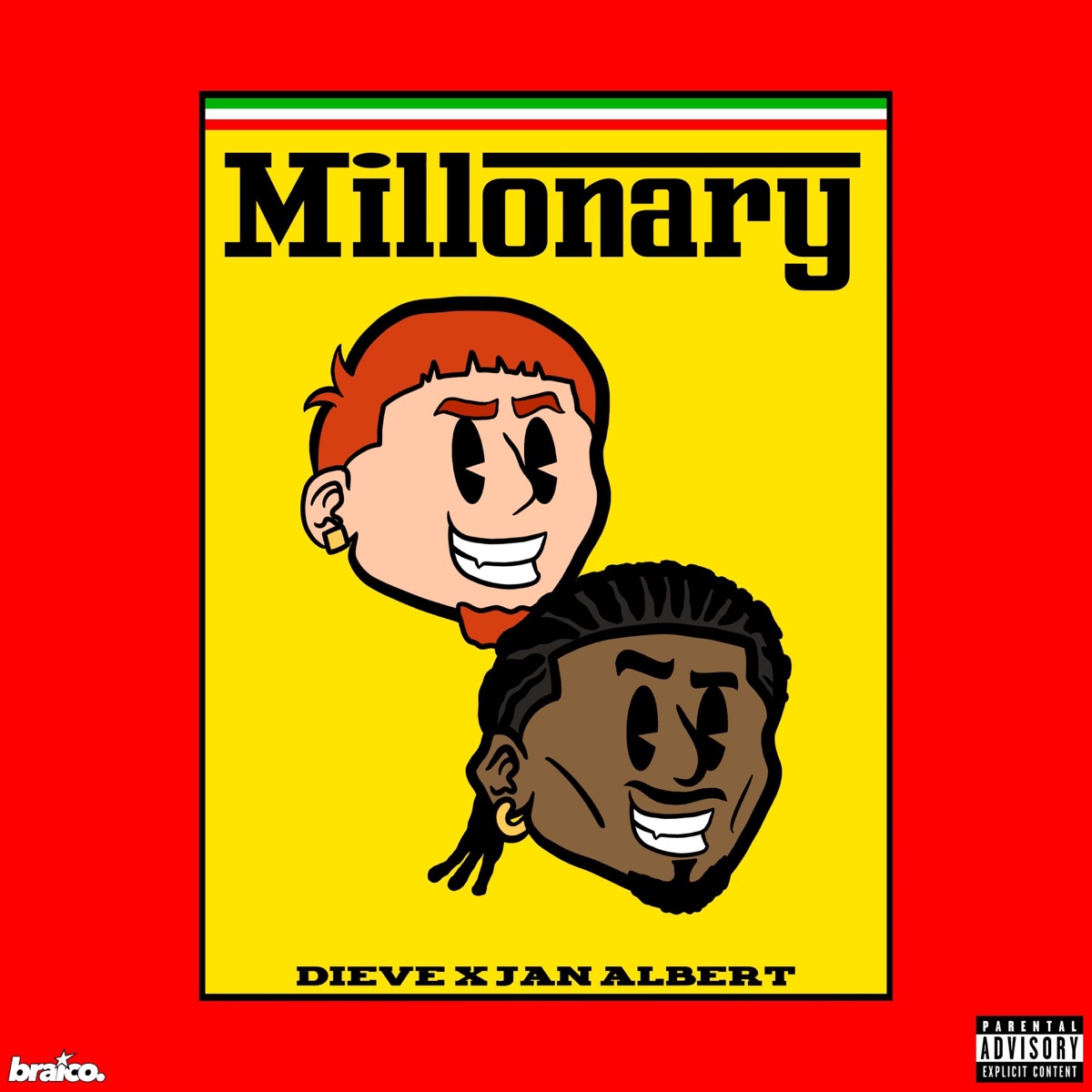 MILLONARY (feat. Jan Albert) - Single by Dieve album cover