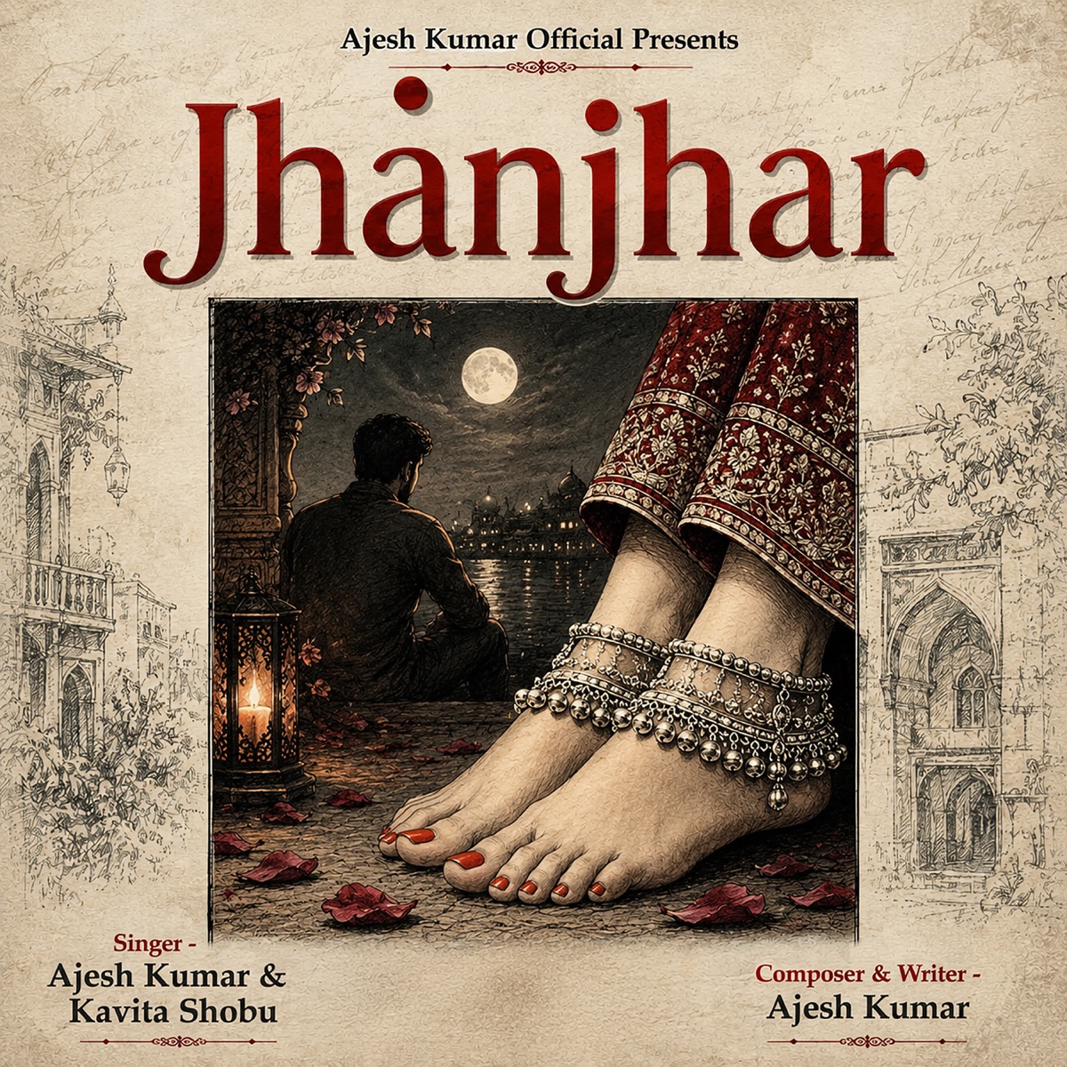 Jhanjhar - Single by Ajesh Kumar & Kavita Shobu album cover