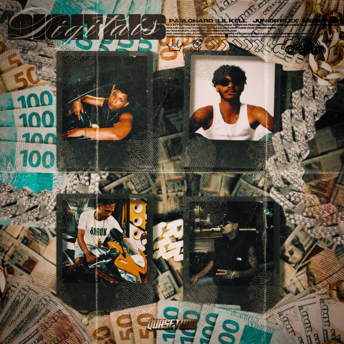 Digitais - Single by PauloHard, Lil Kell, Mc Junior Plex & Mc Meno Dr album cover