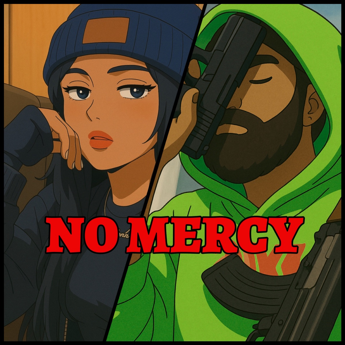 No Mercy - Single by VEERN, RAKAAN & Mugz Beats album cover