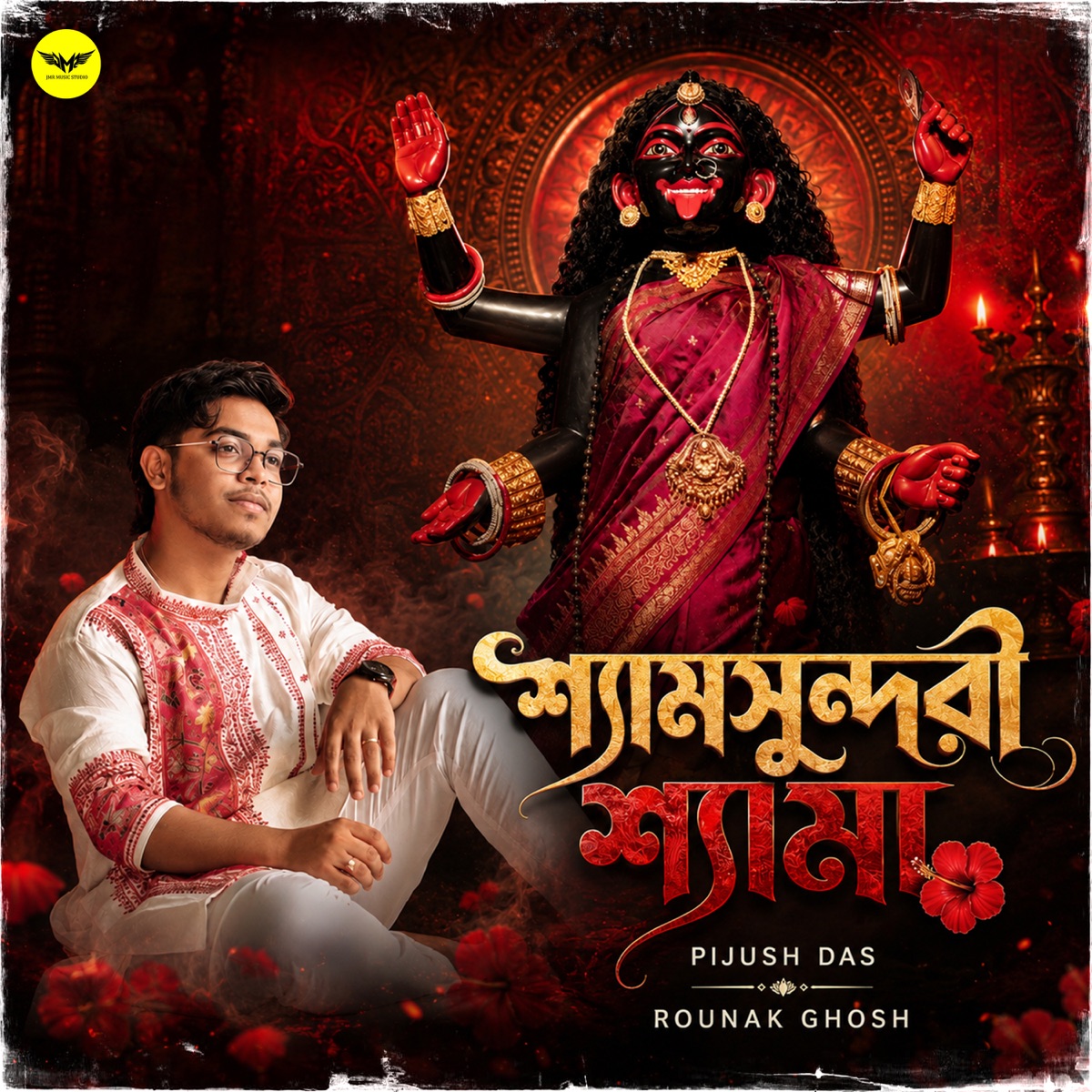 Shyamsundari Shyama - Single by Pijush Das & Rounak Ghosh album cover