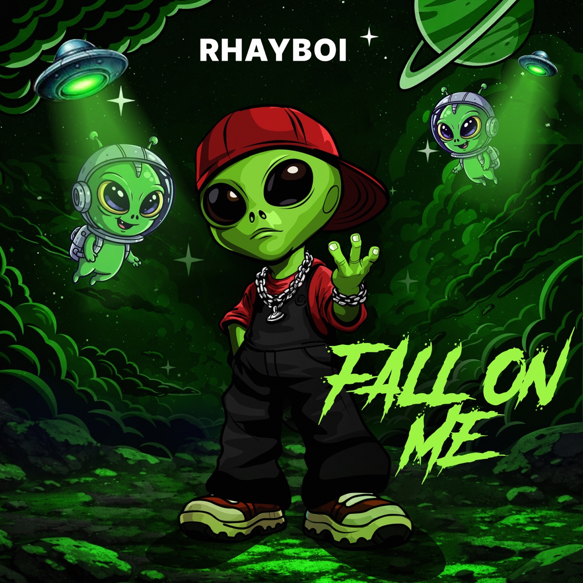 Fall on Me - Single by Rhayboi album cover