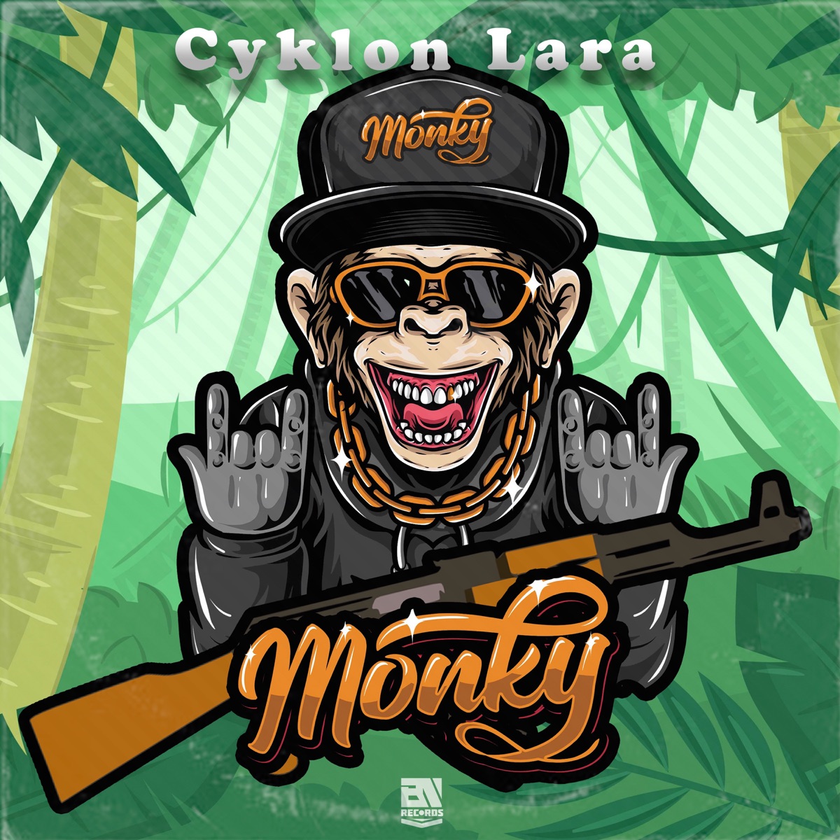 Monky - Single by Cyklon Lara album cover