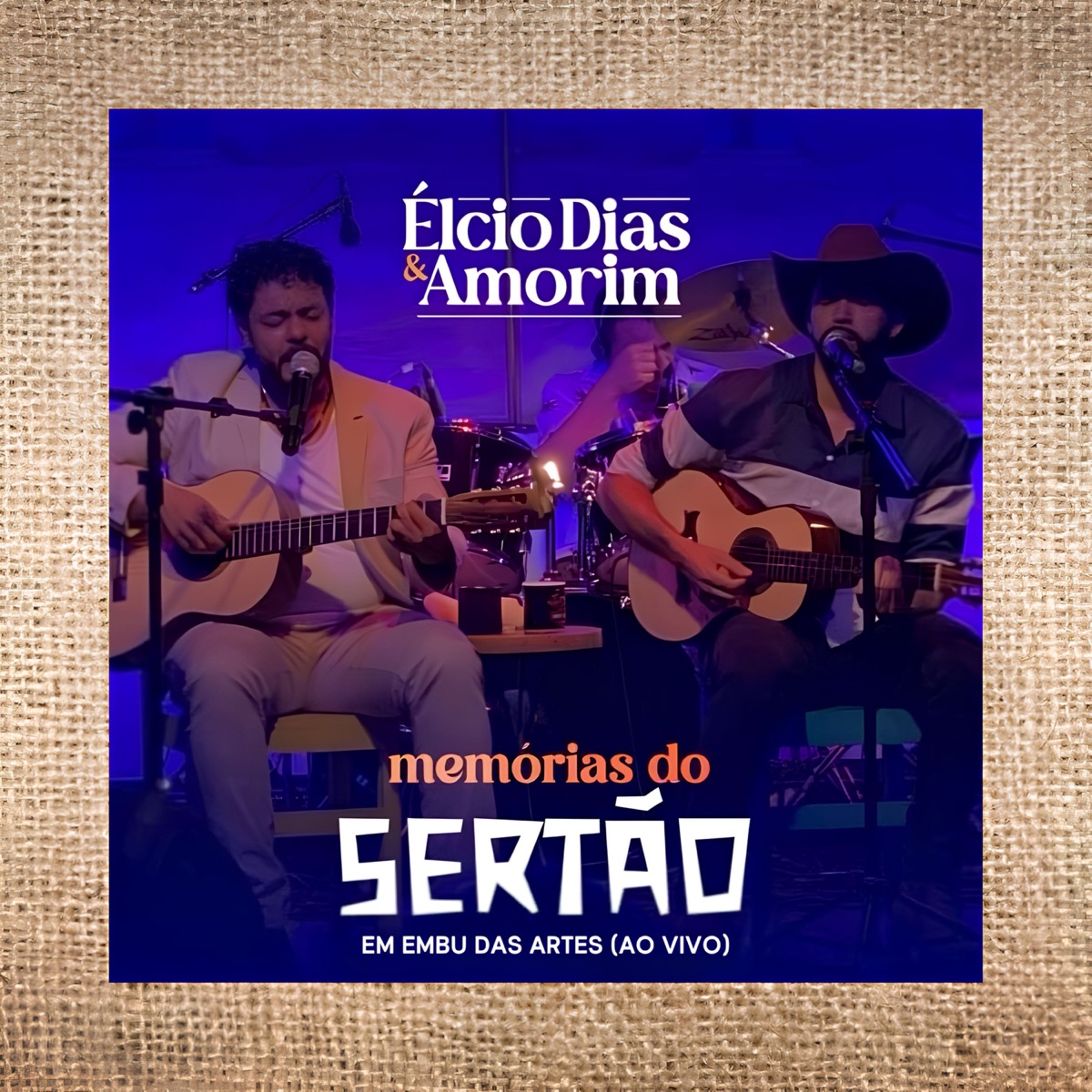 Memórias do Sertão em Embu das Artes (Ao Vivo) by Elcio Dias & Amorim album cover