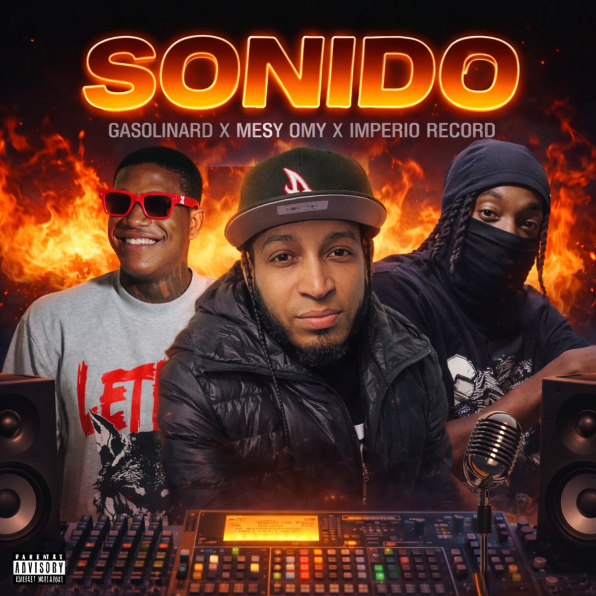 Sonido - Single by gasolinard, Mesy Omy & Imperio Record album cover