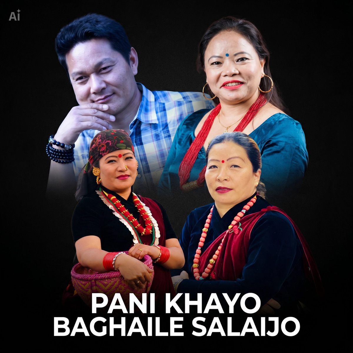 PANI KHAYO BAGHAILE SALAIJO - Single by Khadga Garbuja album cover