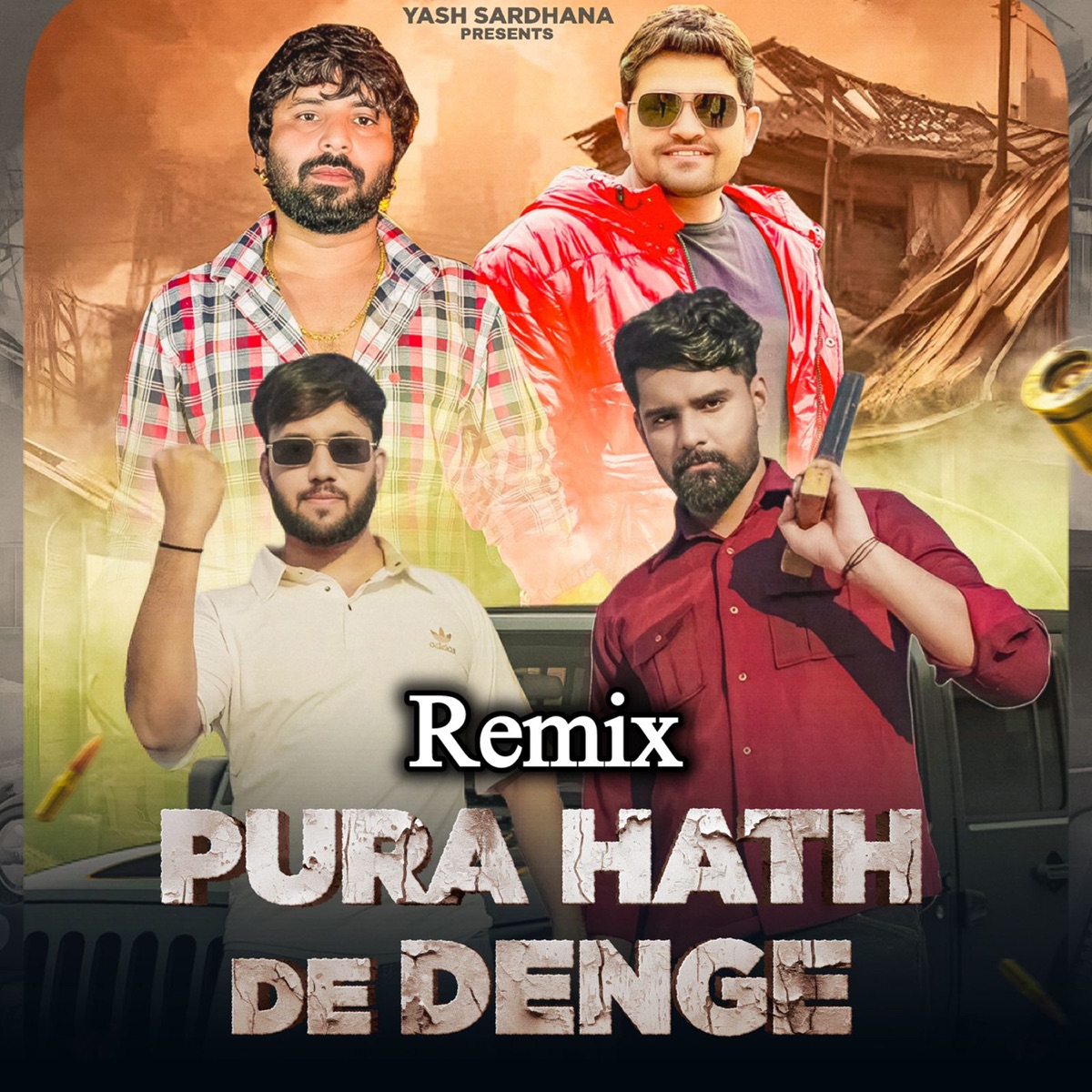Pura Hath De Denge (Remix) - Single by Rohit Sardhana, Yash Sardhana & Gyanender Sardhana album cover
