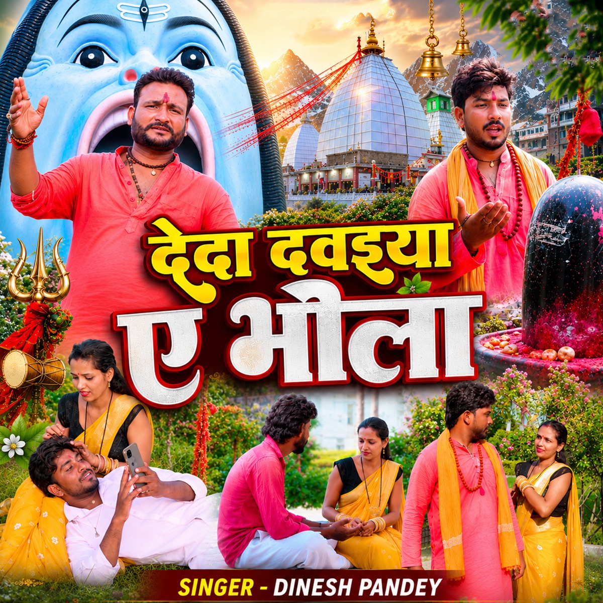 Deda Davaiya Ae Bhola - Single by Dinesh Pandey album cover