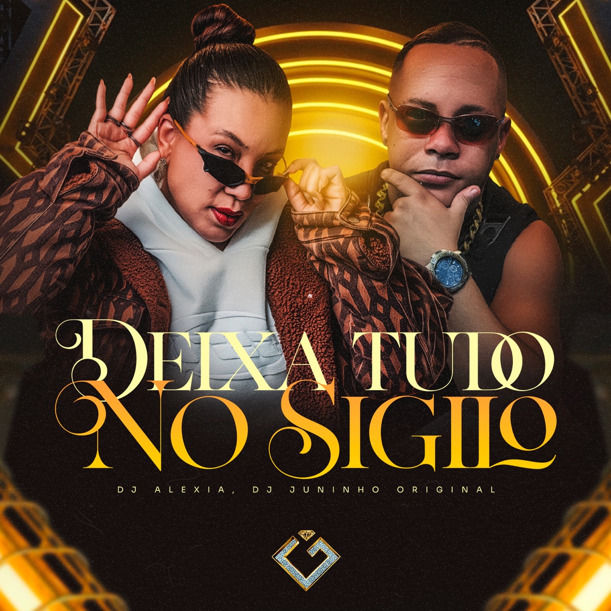 Deixa Tudo no Sigilo - Single by DJ Alexia album cover