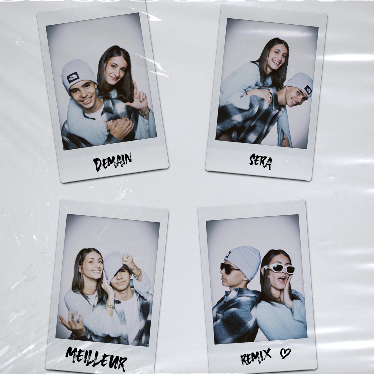 DEMAIN SERA MEILLEUR (feat. Ophenya) [REMIX] - Single by Manns album cover