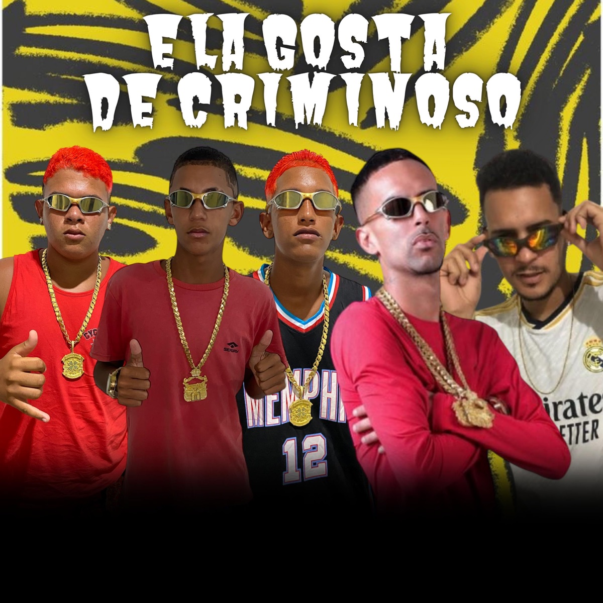 Ela Gosta de Criminoso - Single by Jm Rato Delas, Juninho Ligeirinho & BM NO BEAT album cover