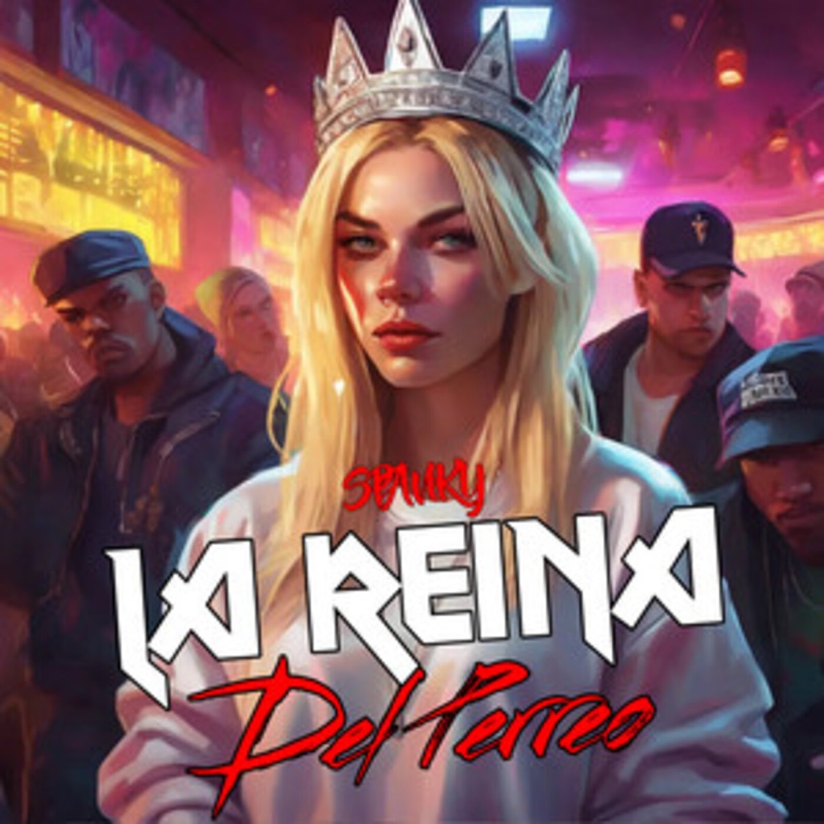 La Reina del Perreo - Single by Spanky album cover