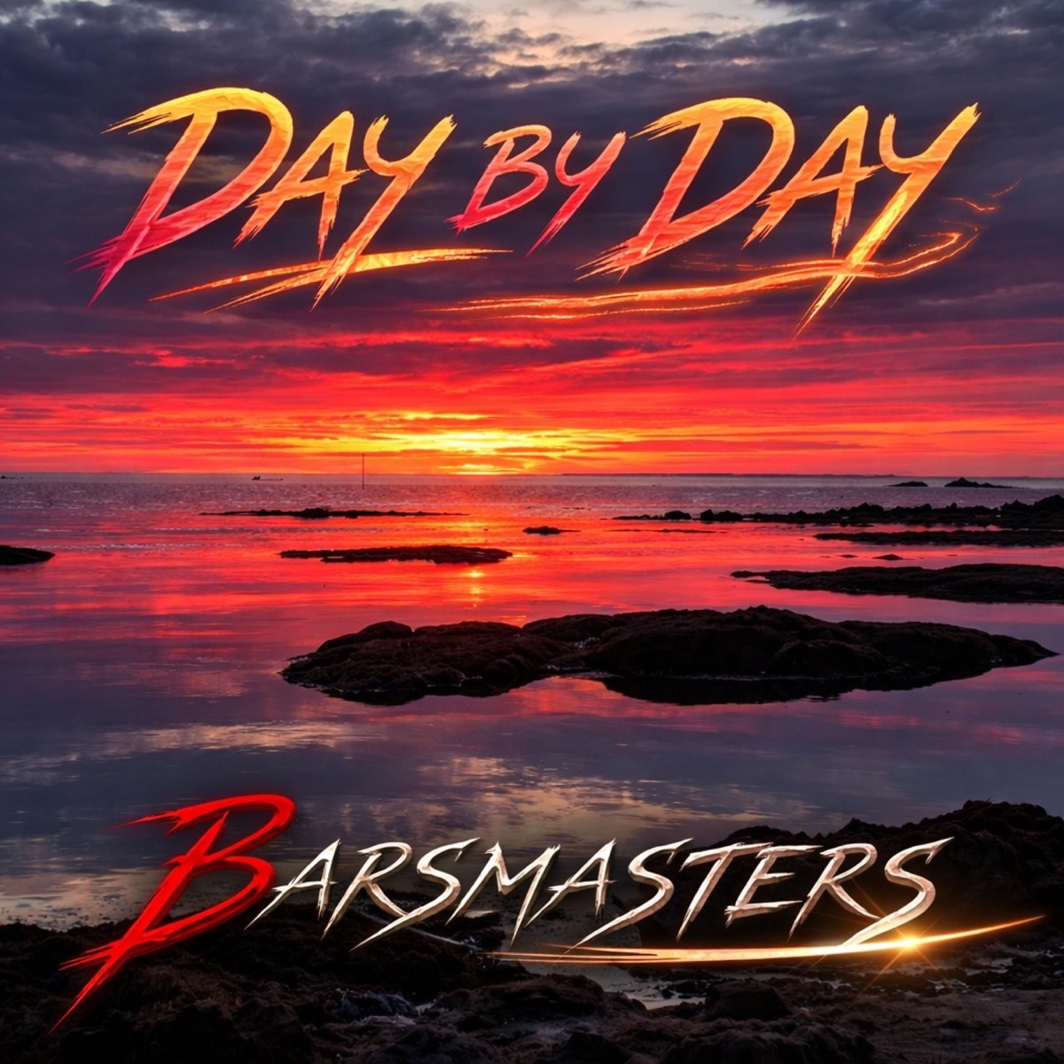 DAY BY DAY (feat. $cąlpąB€nØ, Itskaylababy & L the Bossman) - Single by BARSMASTERS album cover