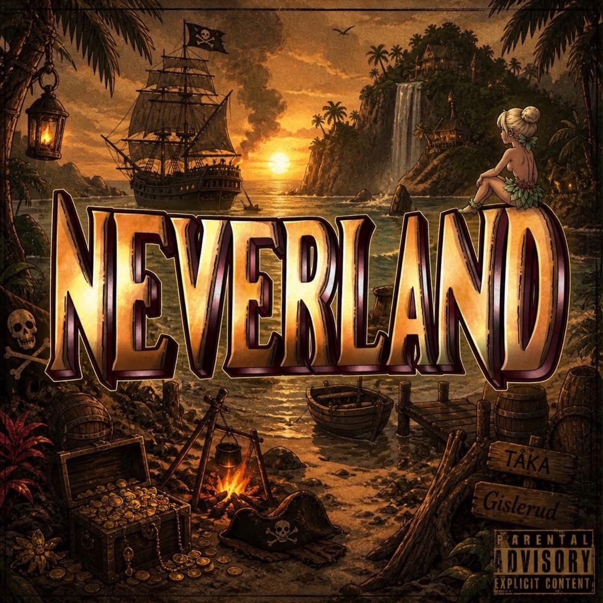 NEVERLAND by SATUKARAH album cover