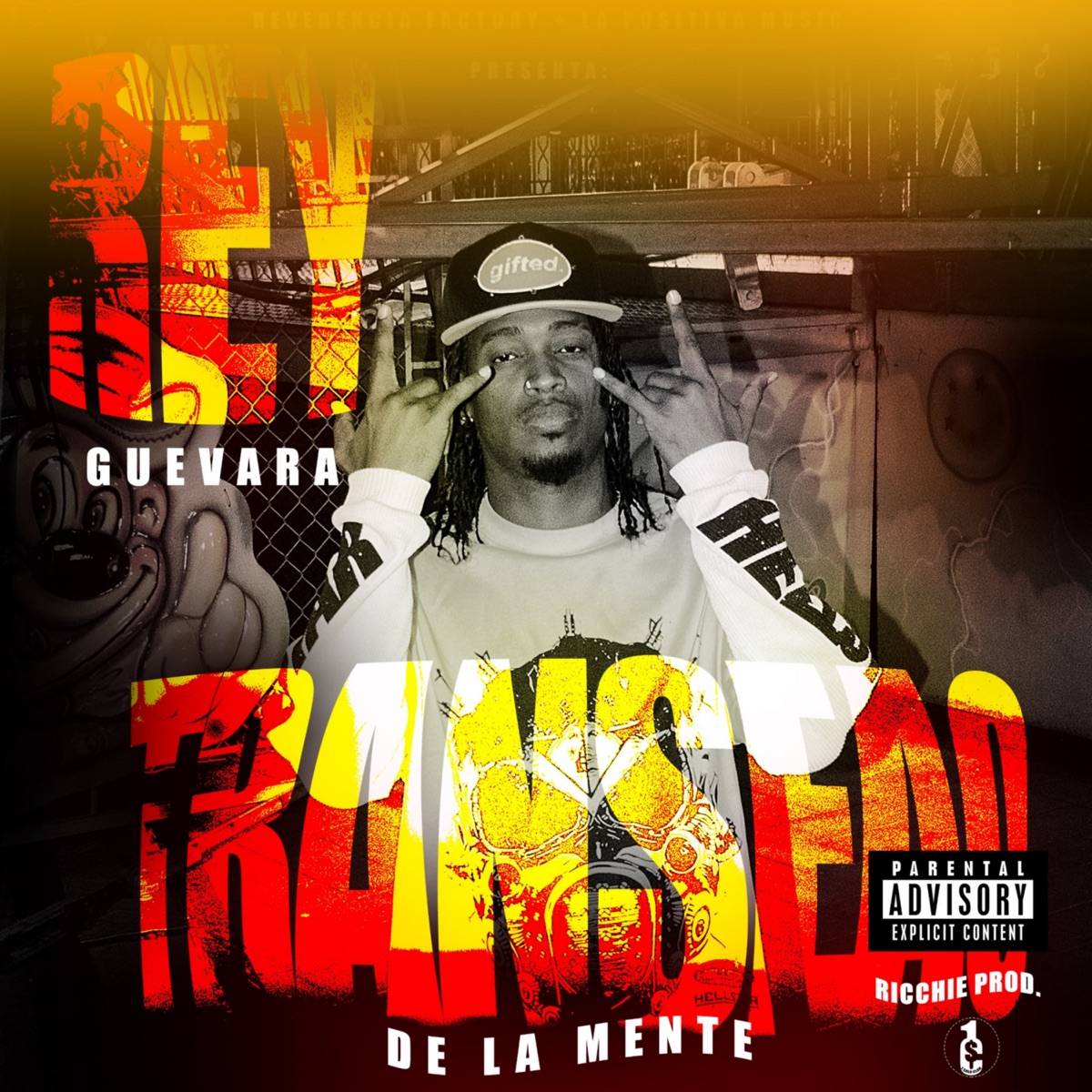 Transeao de la Mente - Single by El Rey Guevara, Ricchie & La Positiva Music album cover
