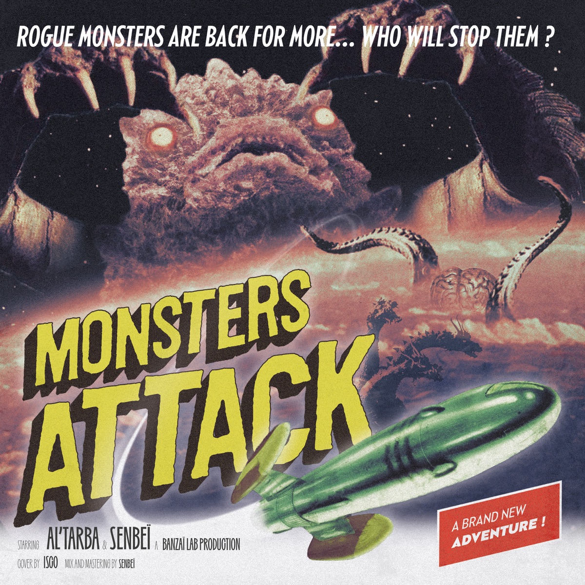 Monsters Attack - Single by Senbeï & Al'tarba album cover