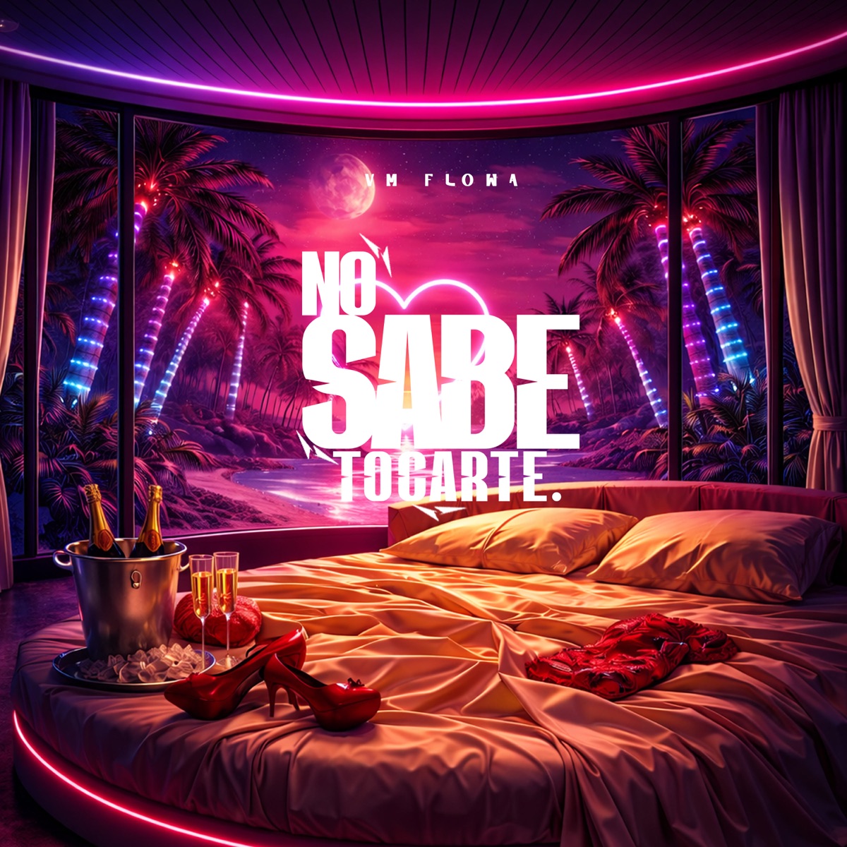 No sabe toc4rte - Single by VM FLOWA album cover