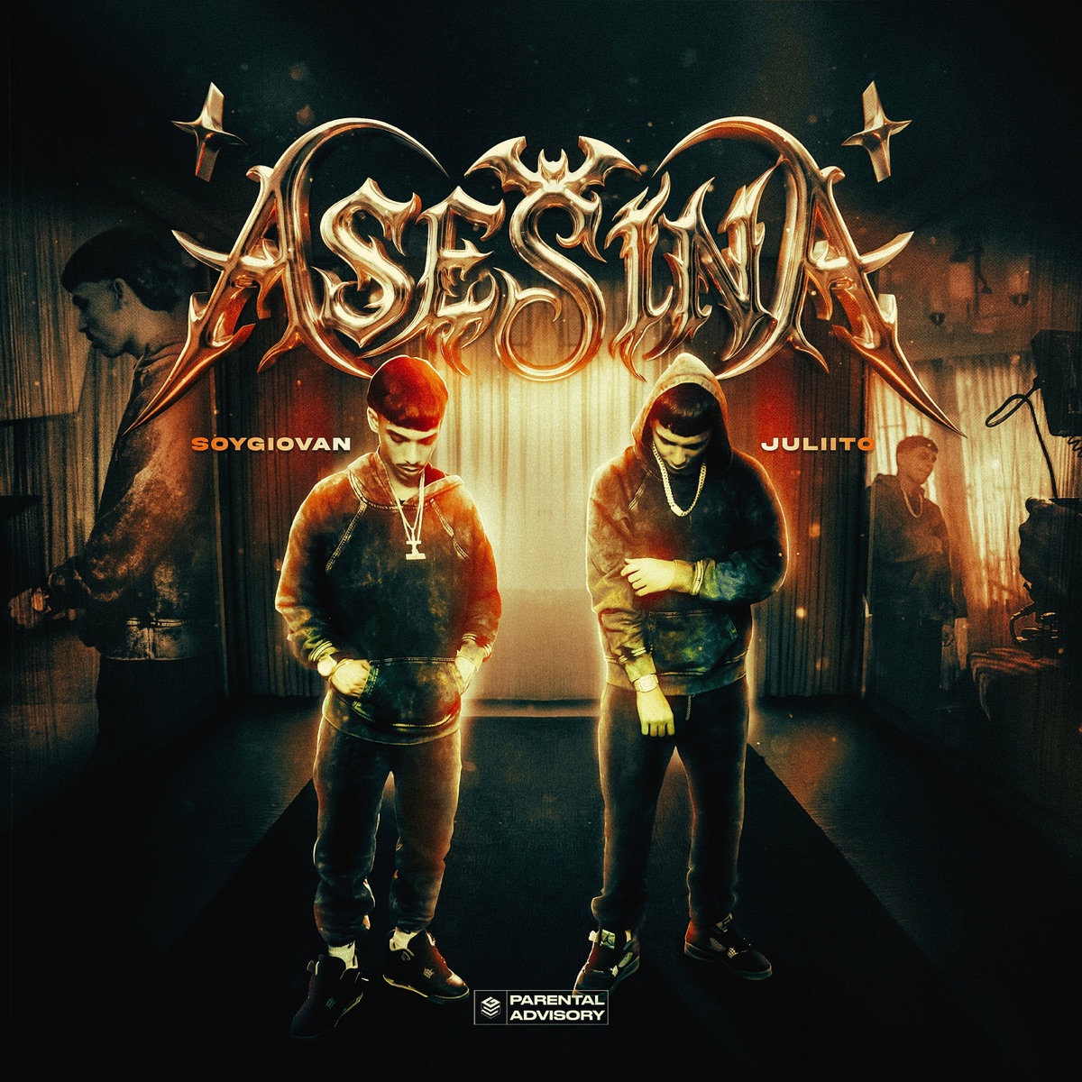 Asesina - Single by Soygiovan & Juliito album cover
