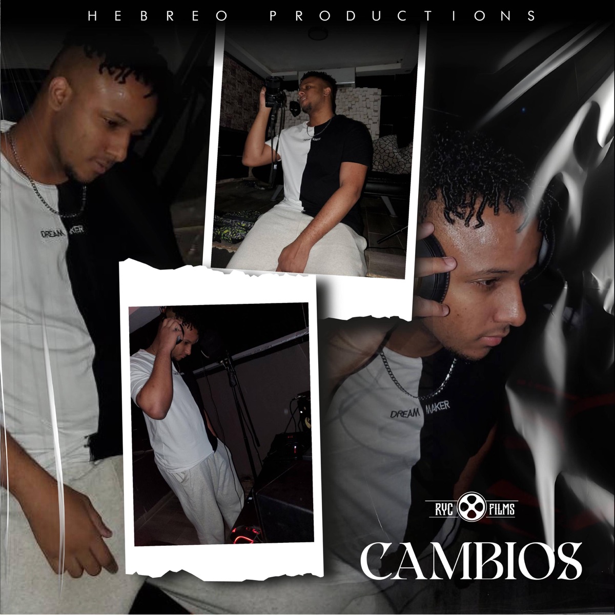 Cambios (feat. Hebreo Productions) - Single by Ricri music album cover