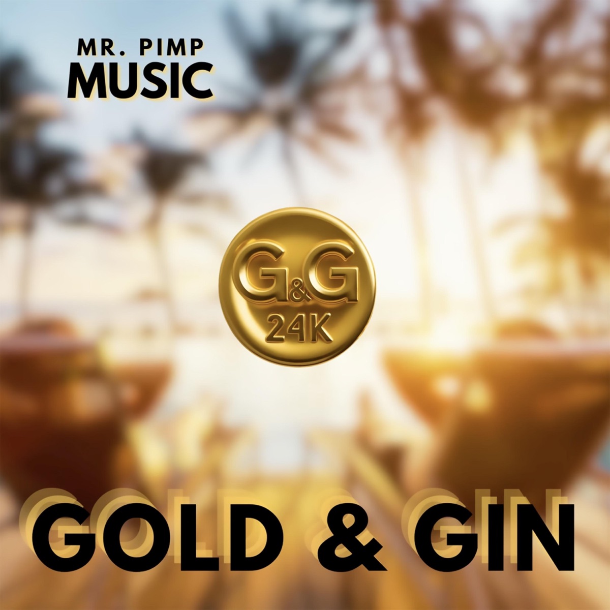 Gold And Gin - Single by Mr. Pimp Music album cover